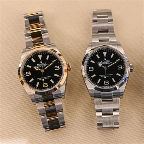 rolex explorer 1 36mm lug to lug|rolex explorer 124270 36mm.